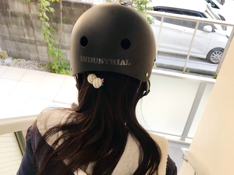 INDUSTRIALヘルメット　ブラック