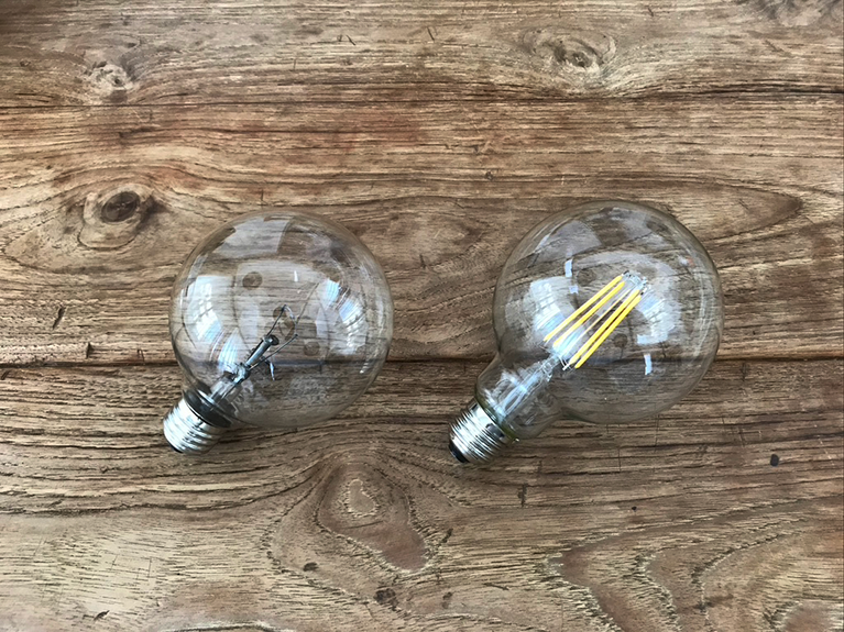 オーム電機 LEDフィラメント電球 ボール電球形